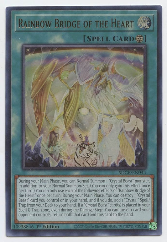 Yu-Gi-Oh! TCG Rainbow Bridge of the Heart SDCB-EN045 (1st Edition)