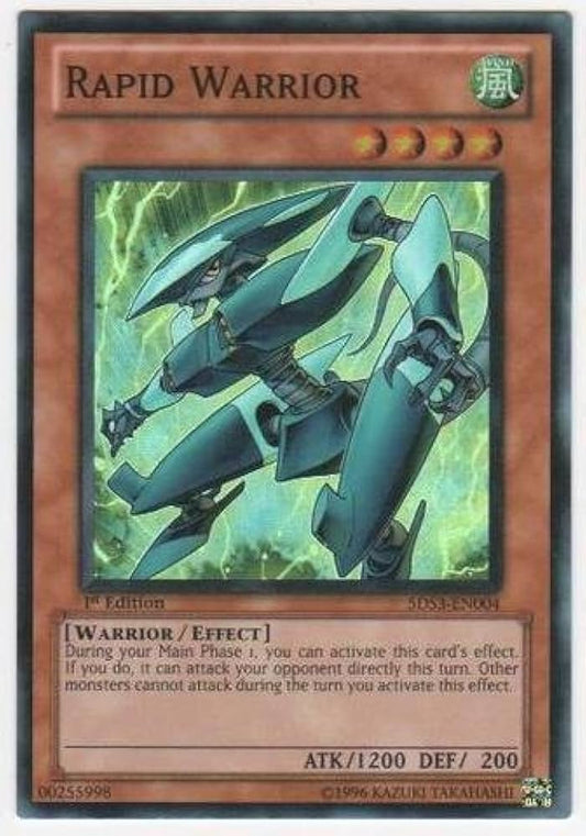 Yu-Gi-Oh! TCG Rapid Warrior 5DS3-EN004 (1st Edition)