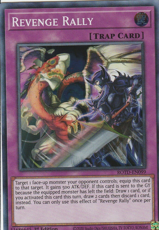 Yu-Gi-Oh! TCG Revenge Rally ROTD-EN099 (1st Edition)