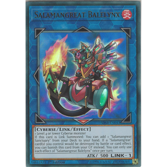 Yu-Gi-Oh! TCG Salamangreat Balelynx SDSB-EN043 (1st Edition)