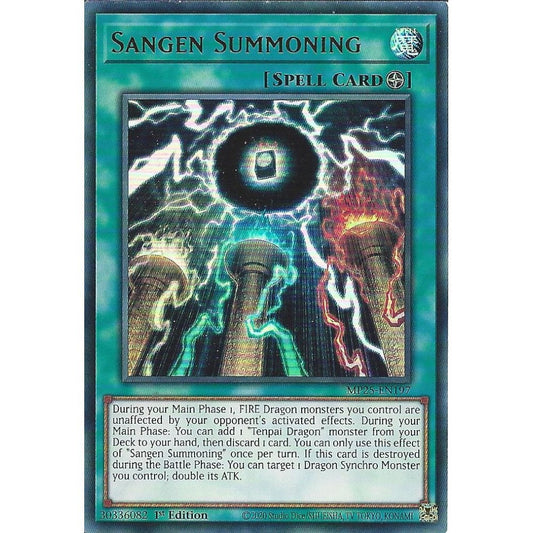 Yu-Gi-Oh! TCG Sangen Summoning MP25-EN197 (1st Edition)