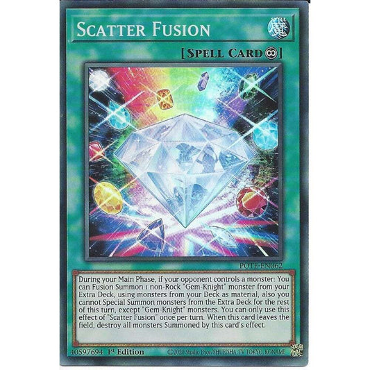 Yu-Gi-Oh! TCG Scatter Fusion POTE-EN062 (1st Edition)