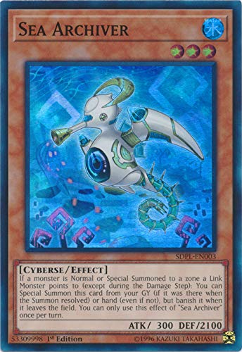 Yu-Gi-Oh! TCG Sea Archiver SDPL-EN003 (1st Edition)