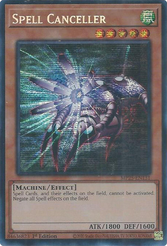 Yu-Gi-Oh! TCG Spell Canceller MP25-EN131 (1st Edition)