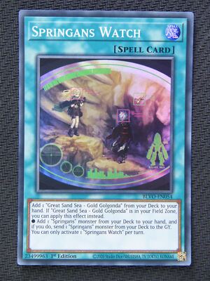 Yu-Gi-Oh! TCG Sprigans Watch BLVO-EN054 (1st Edition)