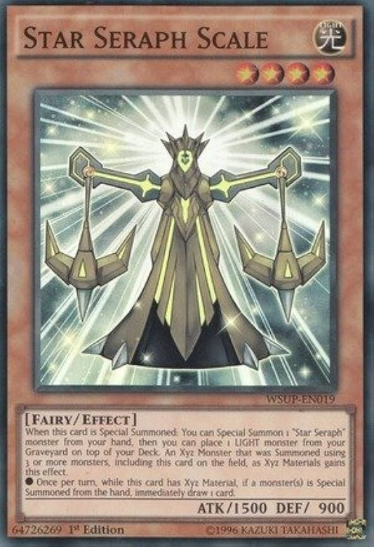 Yu-Gi-Oh! TCG Star Seraph Scale WSUP-EN019 (1st Edition)