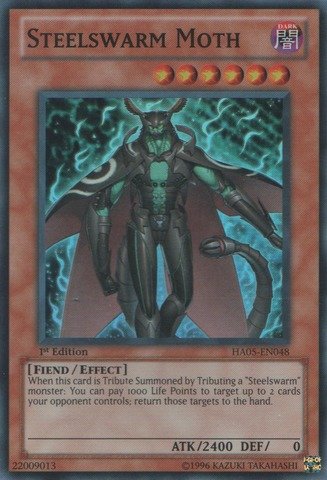 Yu-Gi-Oh! TCG Steelswarm Moth HA05-EN048 (Unlimited Edition)