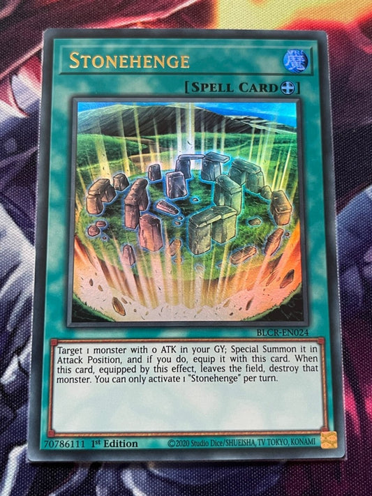 Yu-Gi-Oh! TCG Stonehenge BLCR-EN024 (1st Edition)