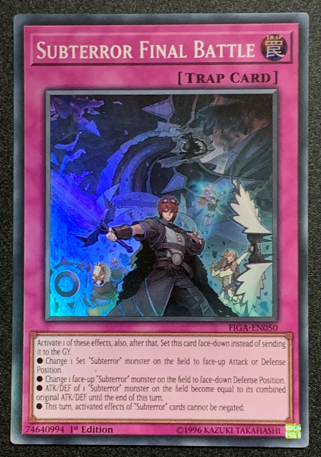 Yu-Gi-Oh! TCG Subterror Final Battle FIGA-EN050 (1st Edition)