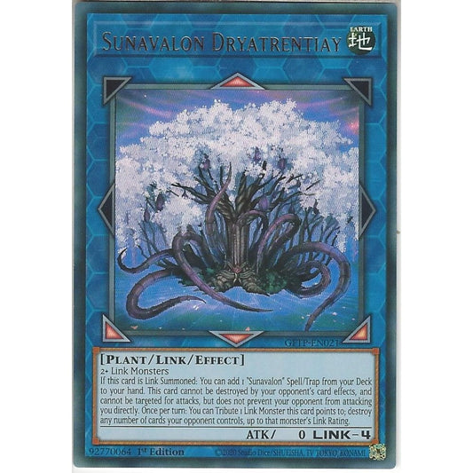 Yu-Gi-Oh! TCG Sunavalon Dryatrentiay GFTP-EN021 (1st Edition)