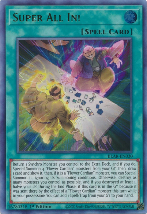 Yu-Gi-Oh! TCG Super All In! BLAR-EN030 (1st Edition)