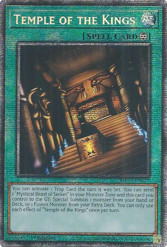 Yu-Gi-Oh! TCG Temple of the Kings MP25-EN017 (1st Edition)