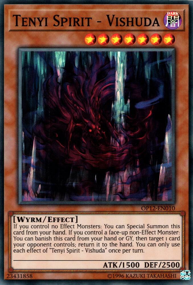 Yu-Gi-Oh! TCG Tenyi Spirit - Vishuda OP12-EN010 (OTS Promo)