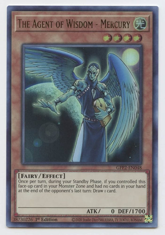 Yu-Gi-Oh! TCG The Agent of Wisdom - Mercury GFP2-EN048 (1st Edition)