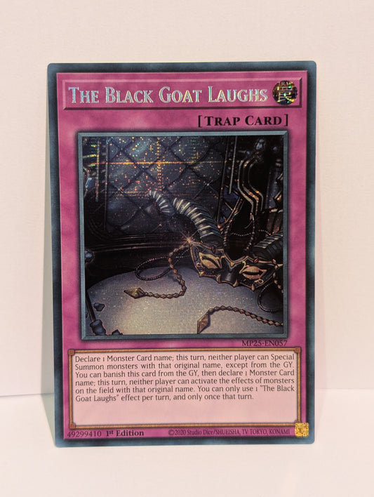 Yu-Gi-Oh! TCG The Black Goat Laughs MP25-EN057 (1st Edition)