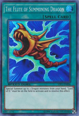 Yu-Gi-Oh! TCG The Flute of Summoning Dragon STP1-EN006 (Speed Duel)