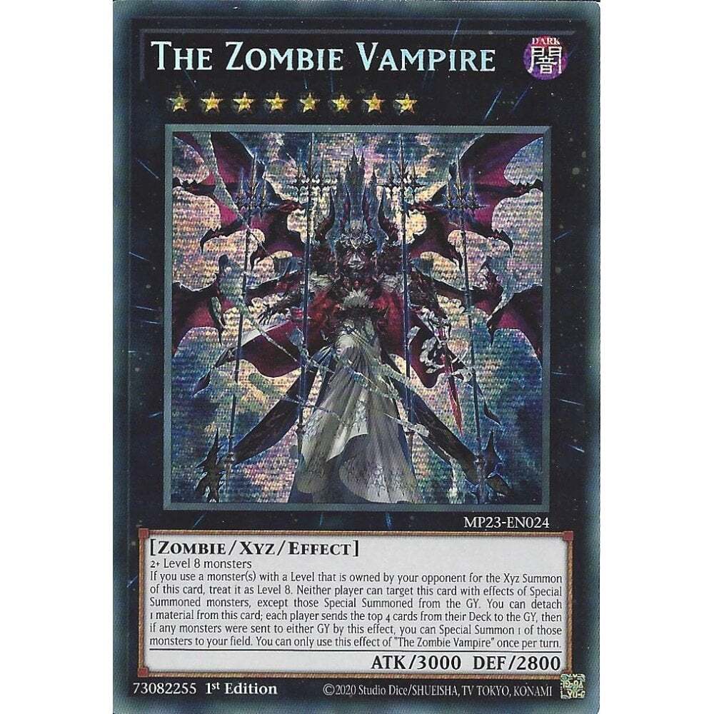 Yu-Gi-Oh! TCG The Zombie Vampire MP23-EN024 (1st Edition)