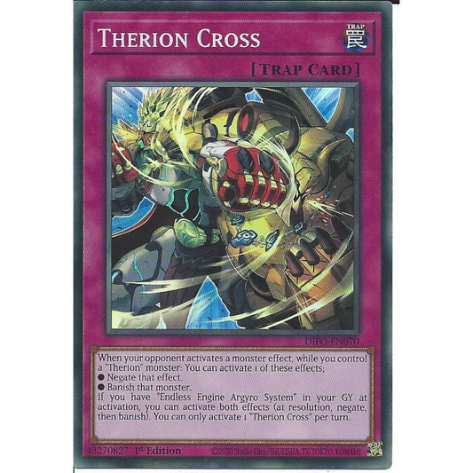 Yu-Gi-Oh! TCG Therion Cross DIFO-EN070 (1st Edition)