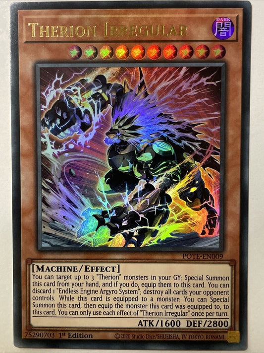 Yu-Gi-Oh! TCG Therion Irregular POTE-EN009 (1st Edition)