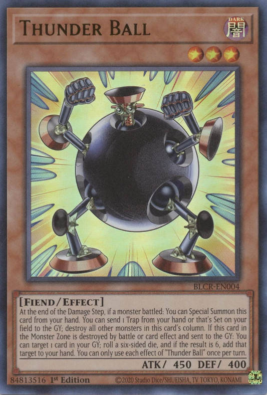Yu-Gi-Oh! TCG Thunder Ball BLCR-EN004 (1st Edition)