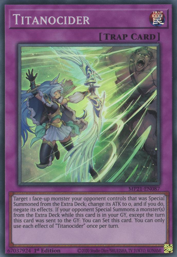 Yu-Gi-Oh! TCG Titanocider MP21-EN087 (1st Edition)