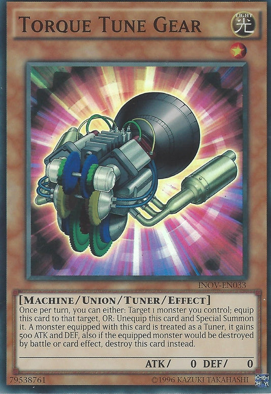Yu-Gi-Oh! TCG Torque Tune Gear INOV-EN033 (Unlimited Edition)