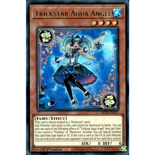 Yu-Gi-Oh! TCG Trickstar Aqua Angel MP25-EN277 (1st Edition)