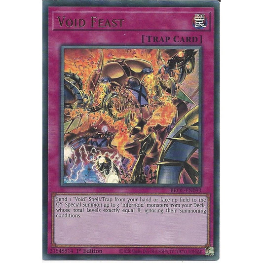 Yu-Gi-Oh! TCG Void Feast BROL-EN093 (1st Edition)