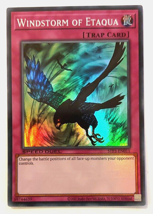 Yu-Gi-Oh! TCG Windstorm of Etaqua STP3-EN011 (Speed Duel)