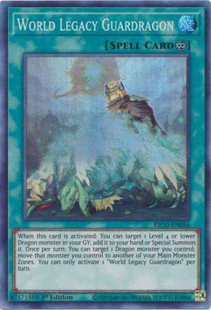 Yu-Gi-Oh! TCG World Legacy Guardragon KICO-EN056 (1st Edition)