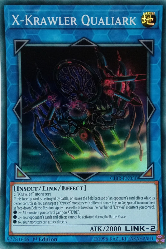 Yu-Gi-Oh! TCG X-Krawler Qualiark CIBR-EN050 (1st Edition)