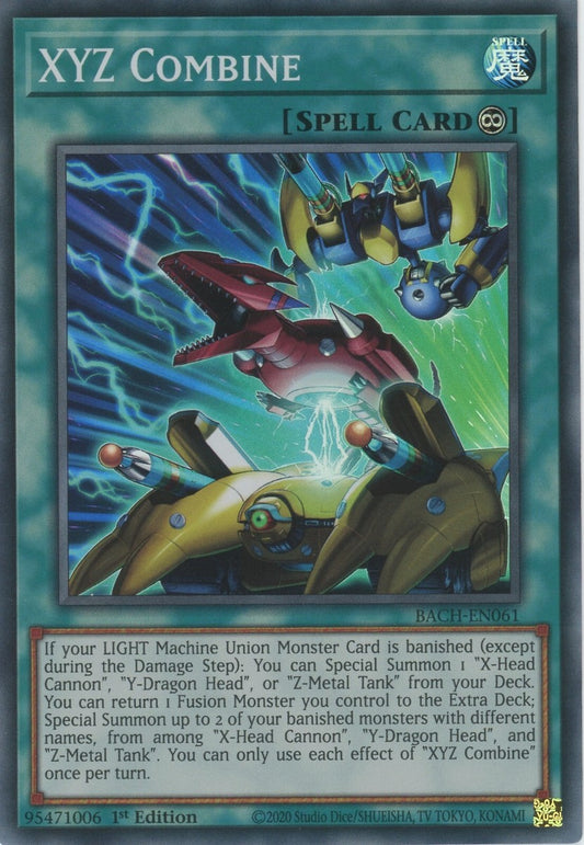 Yu-Gi-Oh! TCG XYZ Combine BACH-EN061 (1st Edition)