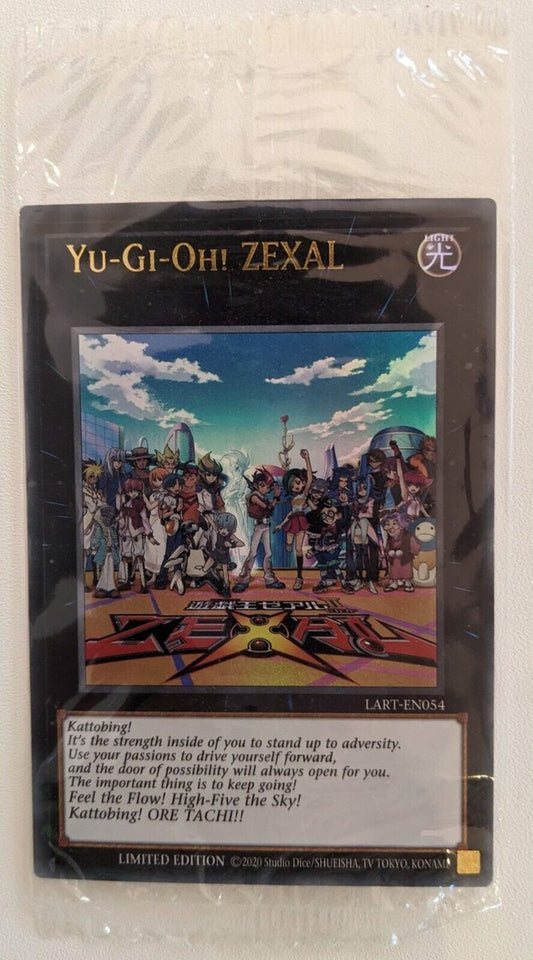 Yu-Gi-Oh! TCG Yu-Gi-Oh! Zexal LART-EN054 (Lost Art Promo, Sealed)