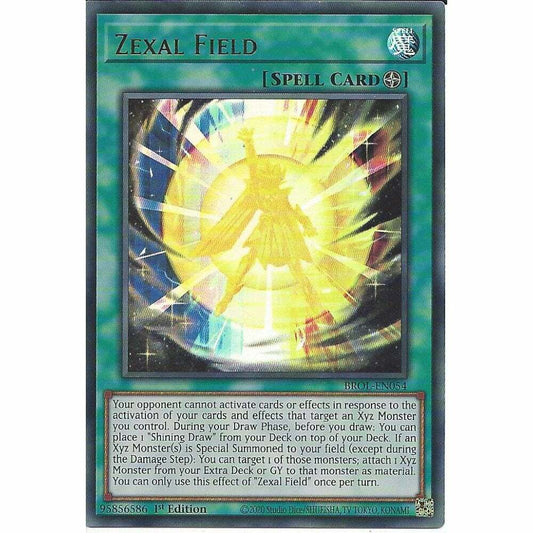 Yu-Gi-Oh! TCG Zexal Field BROL-EN054 (1st Edition)