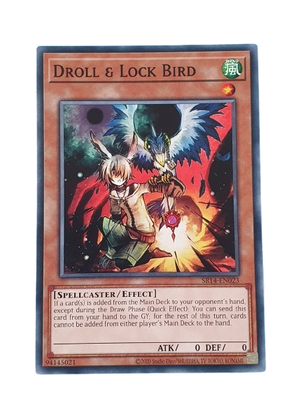Yu-Gi-Oh! TCG Droll & Lock Bird SR14-EN023 (Unlimited Edition)