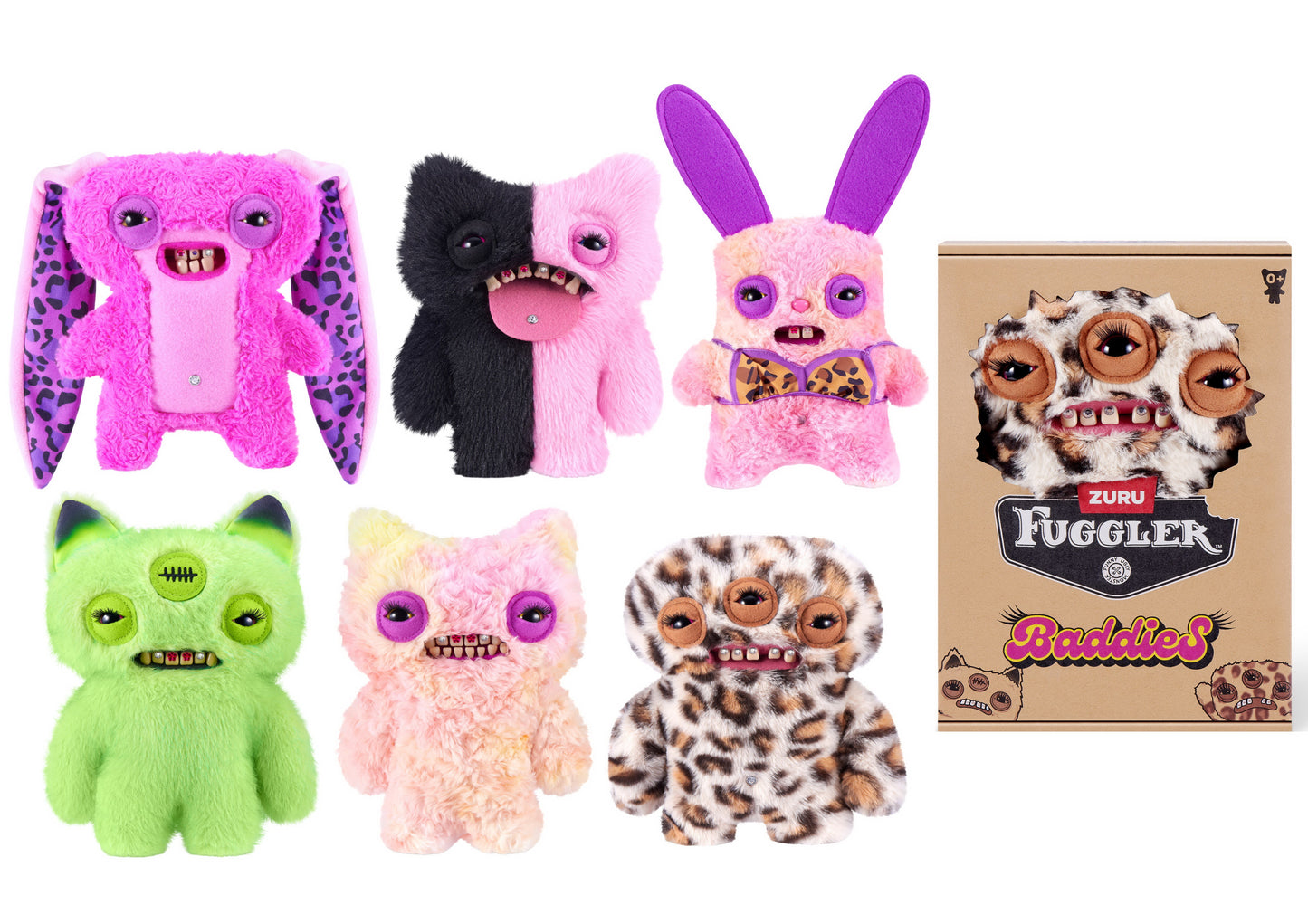 Fuggler Baddies Plush 9"