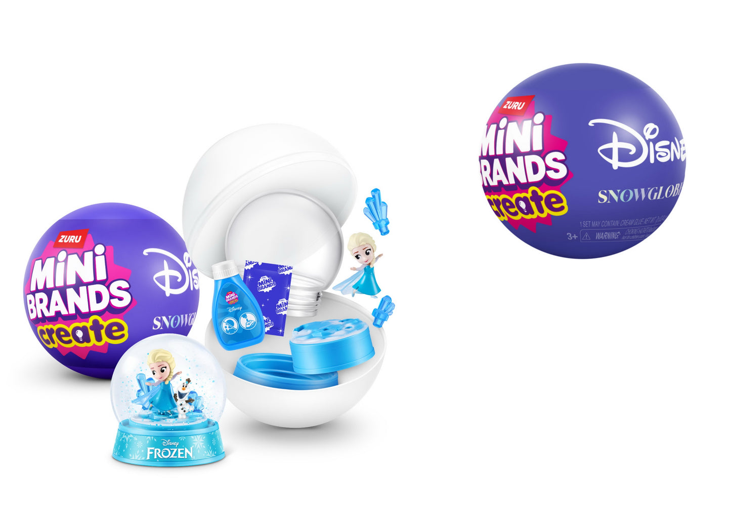 Mini Brands Snow Globes Disney Capsule