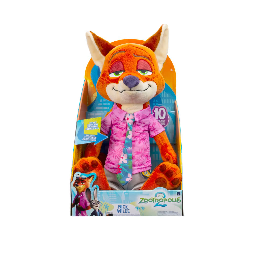 Zootropolis 2 - Nick Wilde Talking Plush