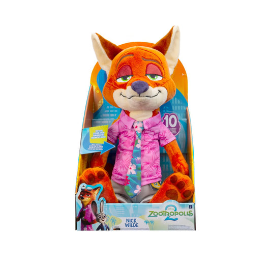 Zootropolis 2 - Nick Wilde Talking Plush