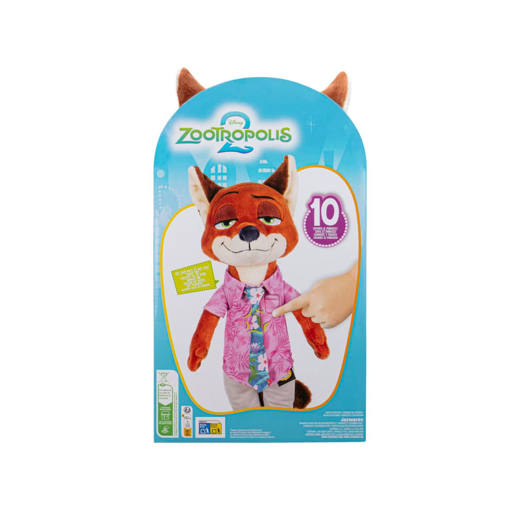 Zootropolis 2 - Nick Wilde Talking Plush