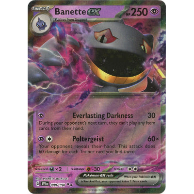 Pokemon TCG Banette ex (SVI 088)