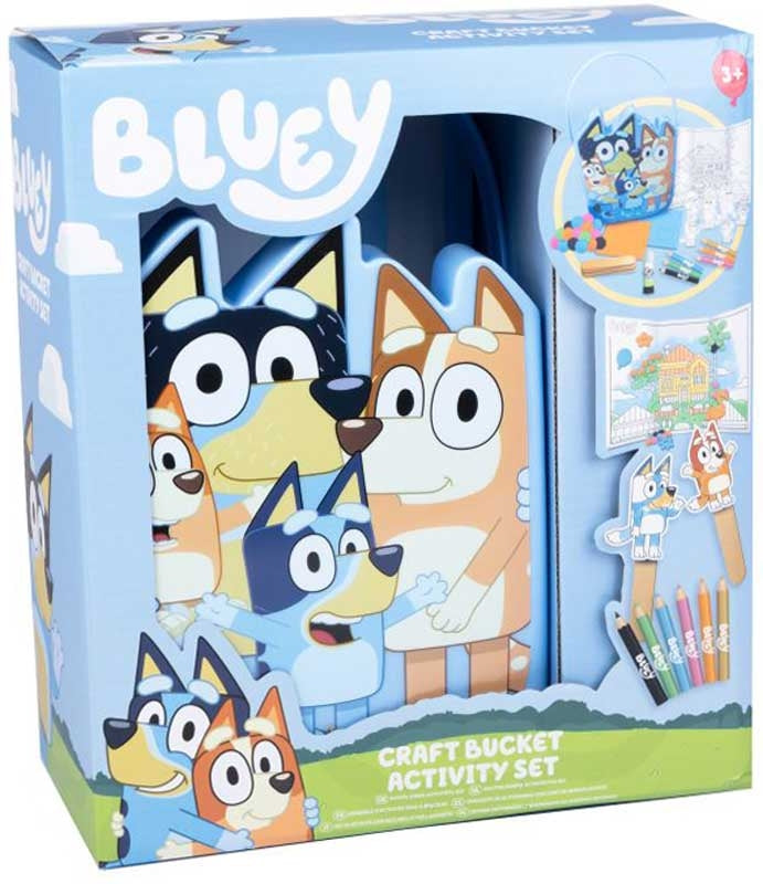 Bluey Craft Bucket Activity Set