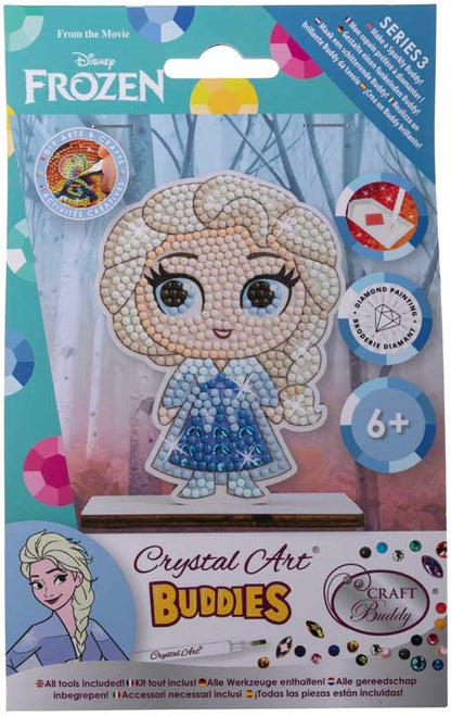 Craft Buddy Frozen Elsa Crystal Art