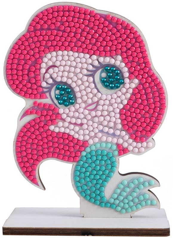 Craft Buddy Little Marmaid Ariel Crystal Art