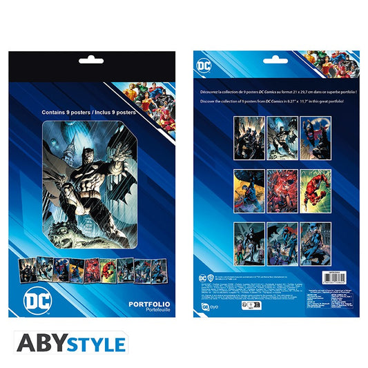 DC COMICS Portfolio 9 Posters Justice League (21x29,7cm)