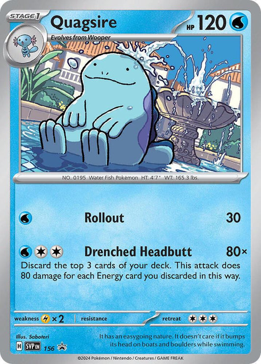 Pokemon TCG Quagsire (SVP 156)