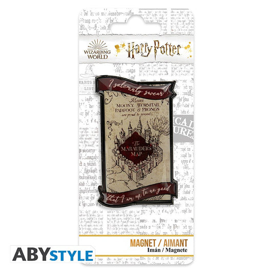 Harry Potter - Premium Magnet - Marauders Map