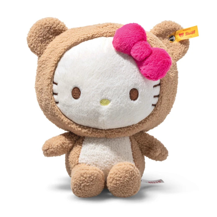Steif Hello Kitty in a Teddy bear costume Plush