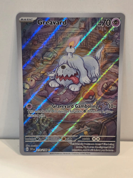 Pokemon TCG Greavard (SVI 214)