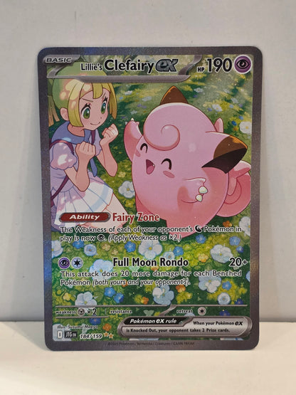 Pokemon TCG Lillie's Clefairy ex (JTG 184)